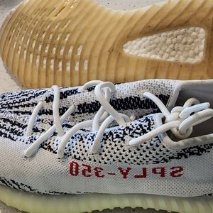 Size 13 Yeezy 350 Zebra